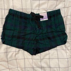 Plaid Pajama Shorts